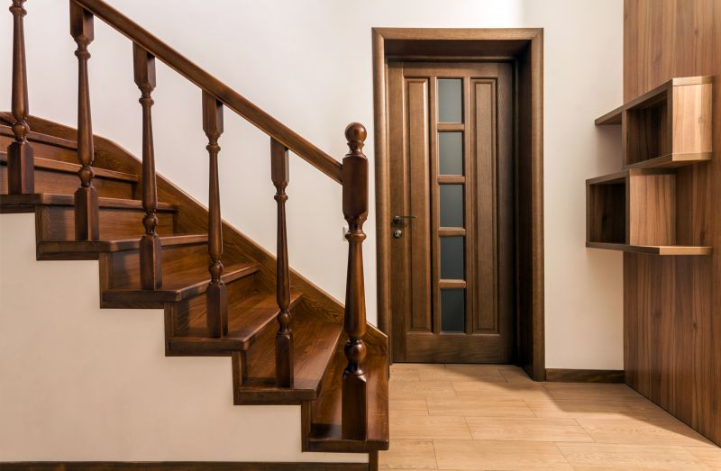 Curved Staircase Installation in Kansas City, KS