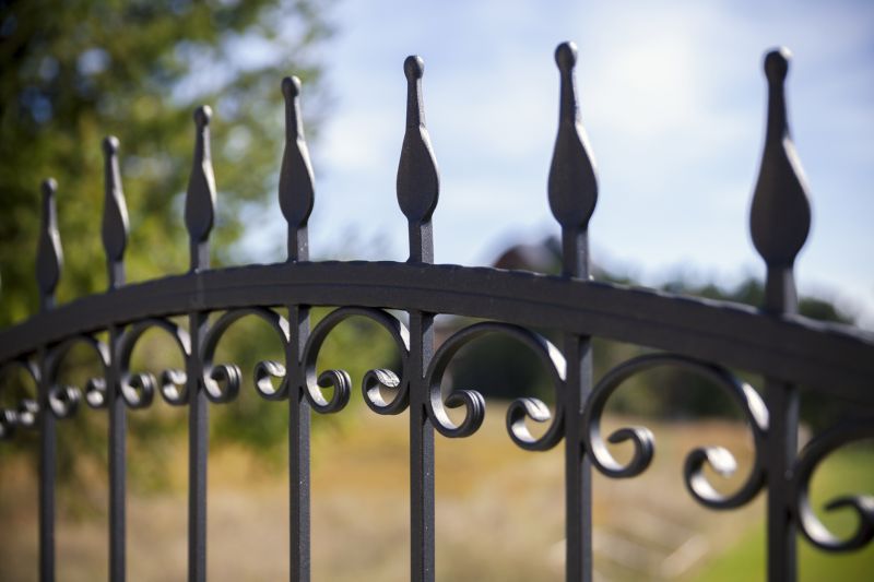 Repaired Wrought Iron Railing
